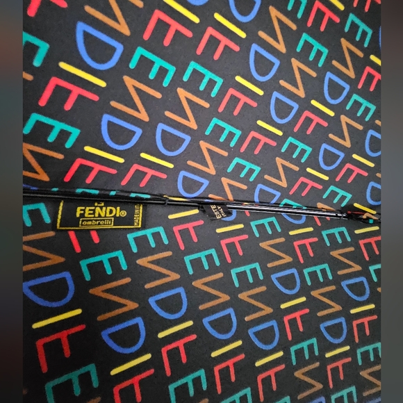 FENDI Black Multicolor Umbrella - Picture 5 of 9